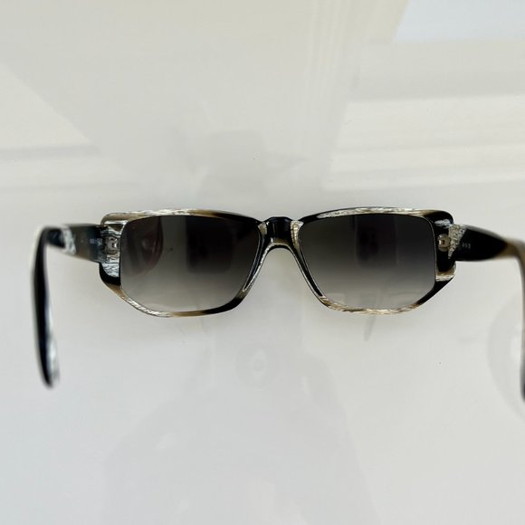 Vintage Black and Grey tortoise YSL Sunglasses main image 7